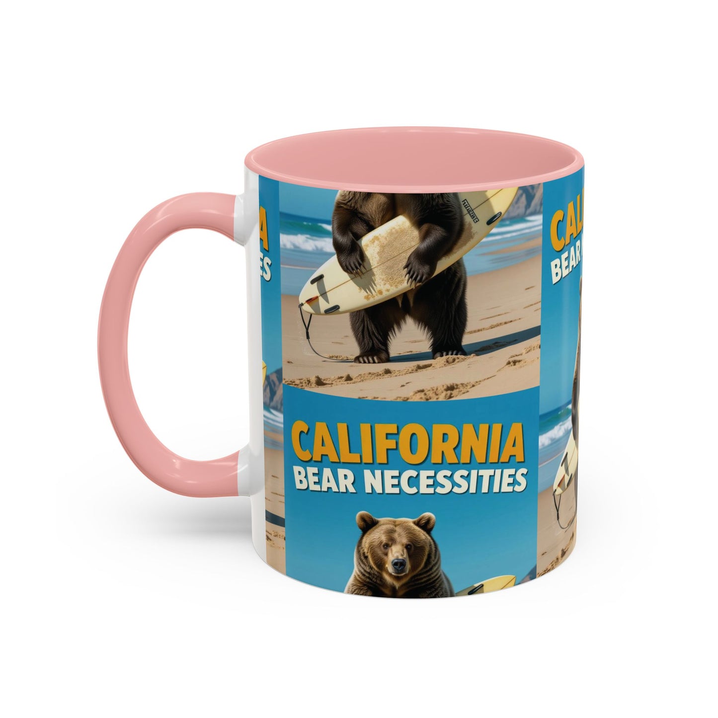 California Bear Necessities Mug Wild mornings. Chill vibes. One legendary mug.