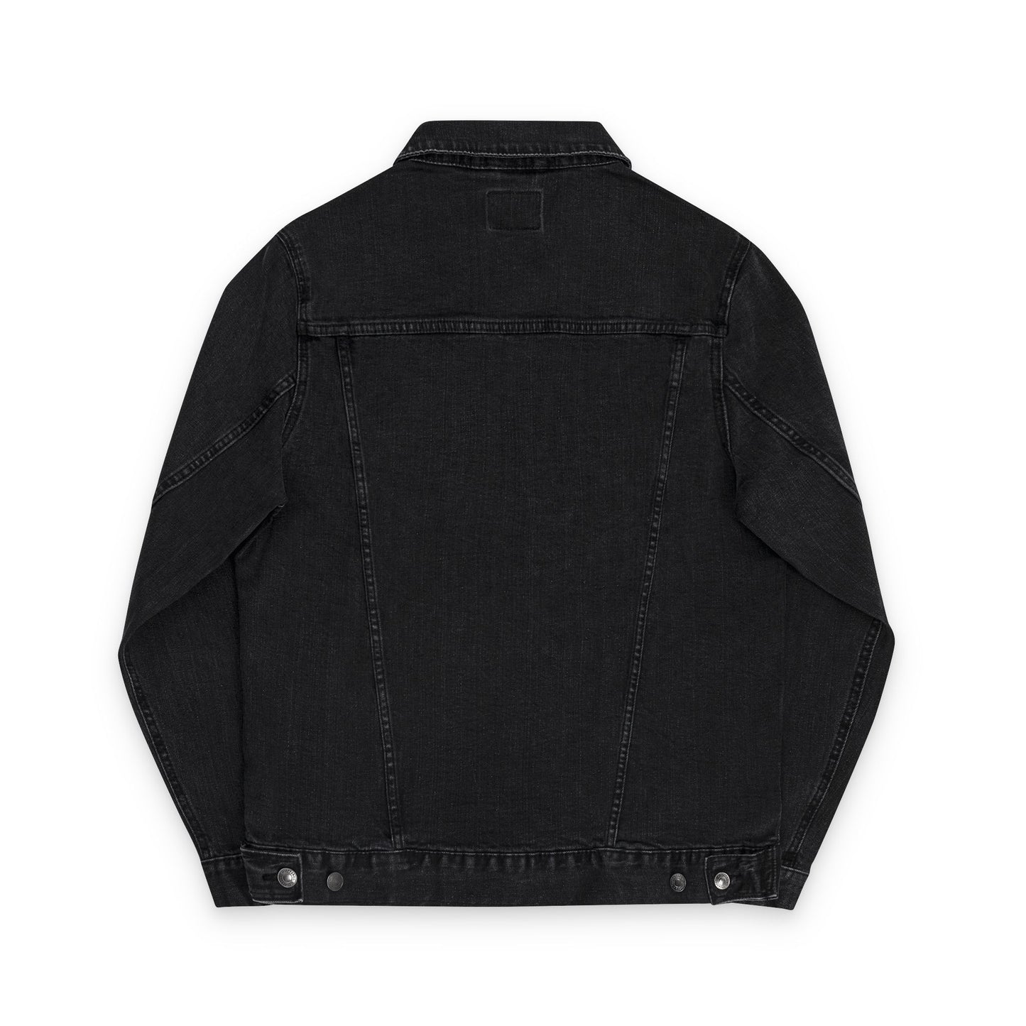 Embroidered Unisex Denim Jacket, Stylish Outerwear for All Occasions, Casual Fashion, Gift for Him or Her, Trendy Layering Piece
