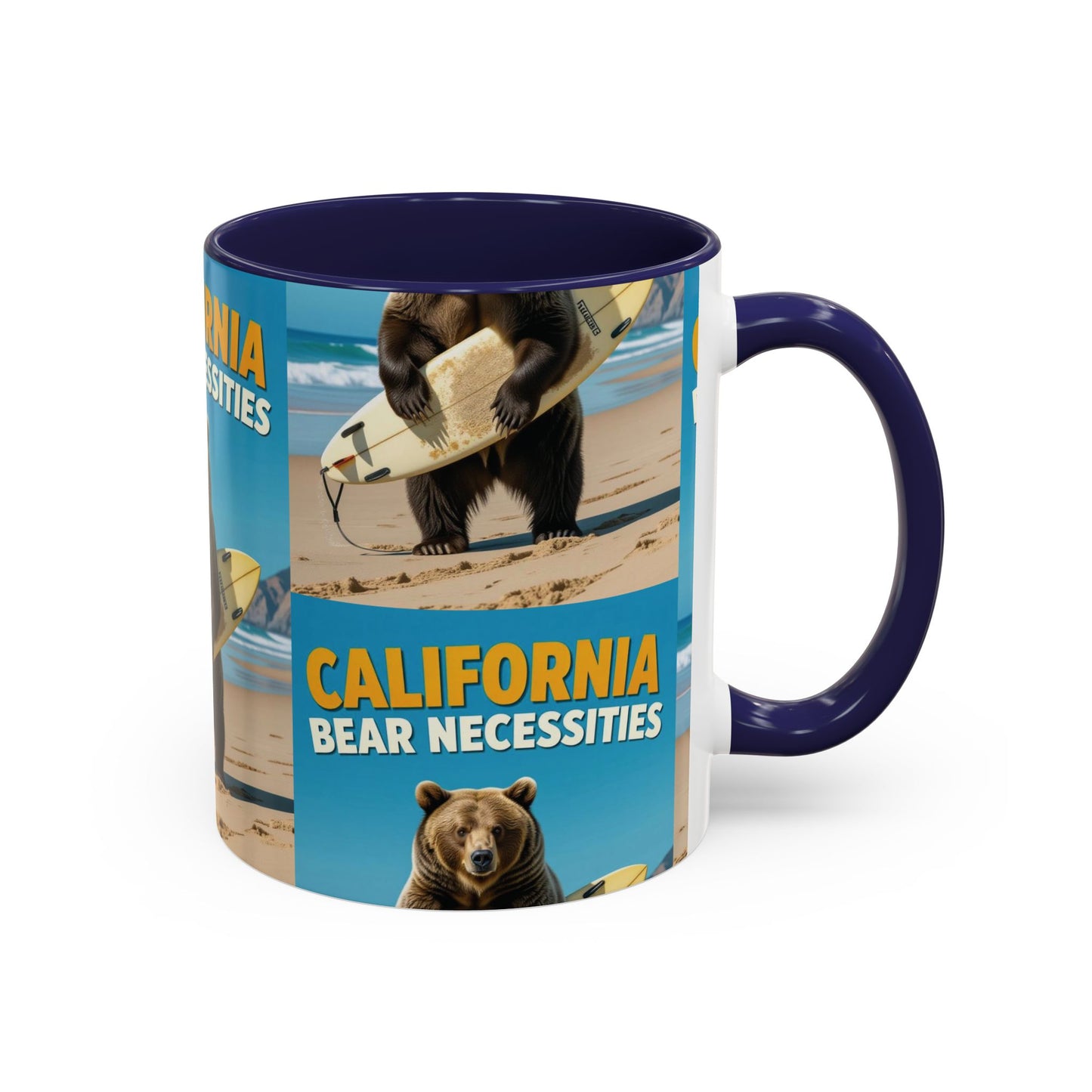 California Bear Necessities Mug Wild mornings. Chill vibes. One legendary mug.