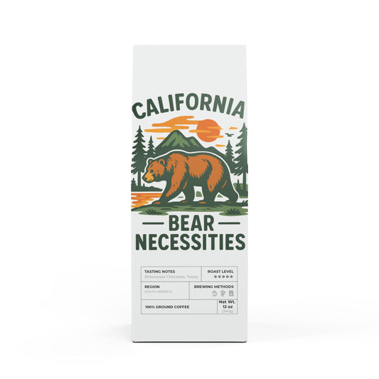 California Bear Necessities Bitterroot Coffee Blend (Dark French Roast)