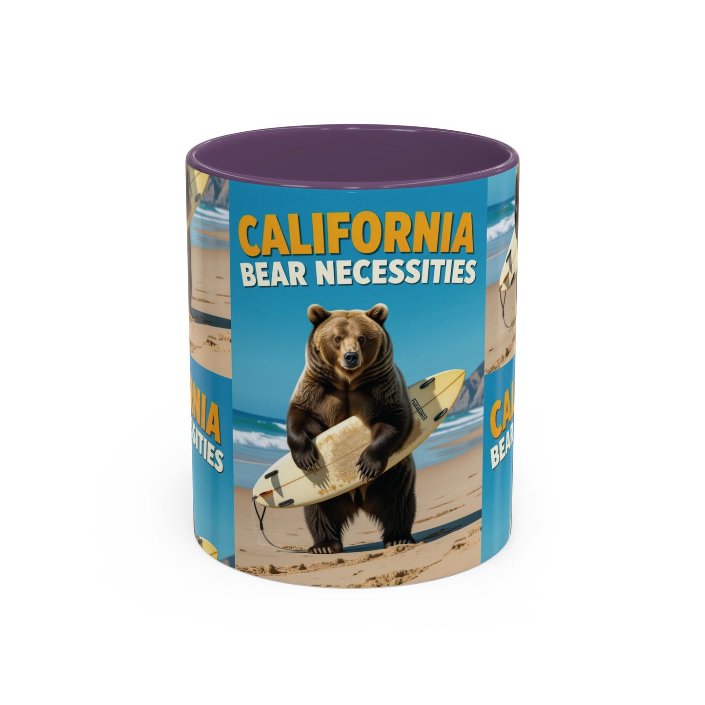 California Bear Necessities Mug Wild mornings. Chill vibes. One legendary mug.