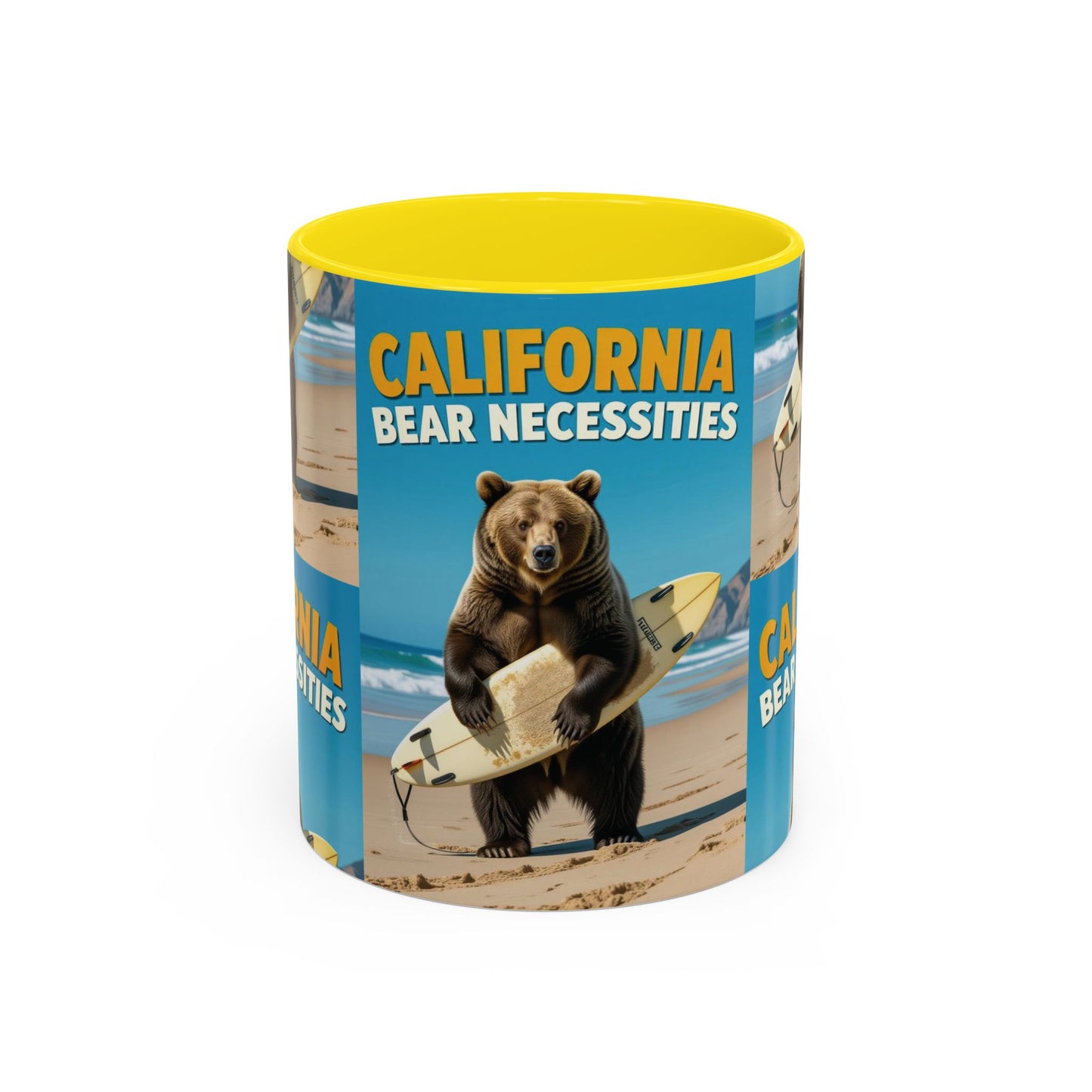 California Bear Necessities Mug Wild mornings. Chill vibes. One legendary mug.