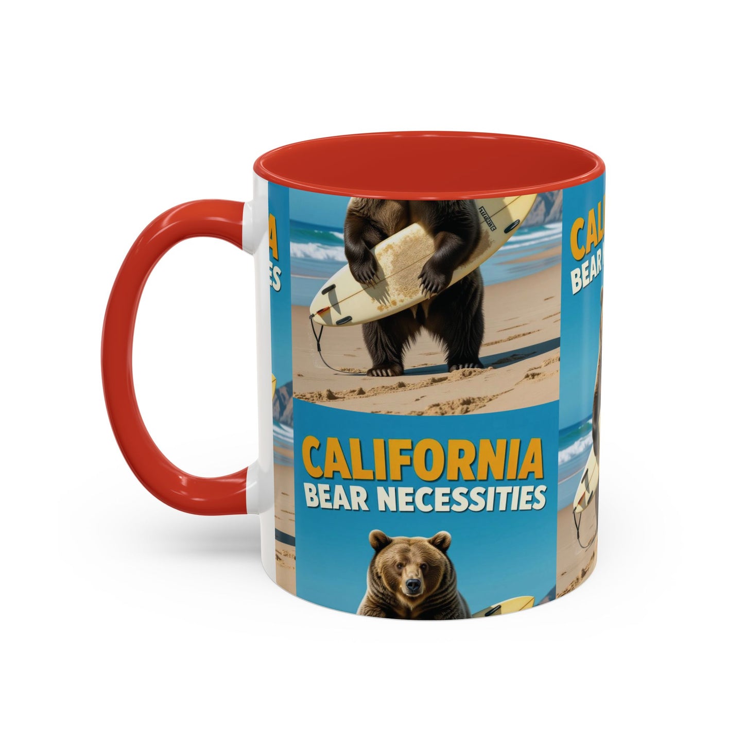 California Bear Necessities Mug Wild mornings. Chill vibes. One legendary mug.
