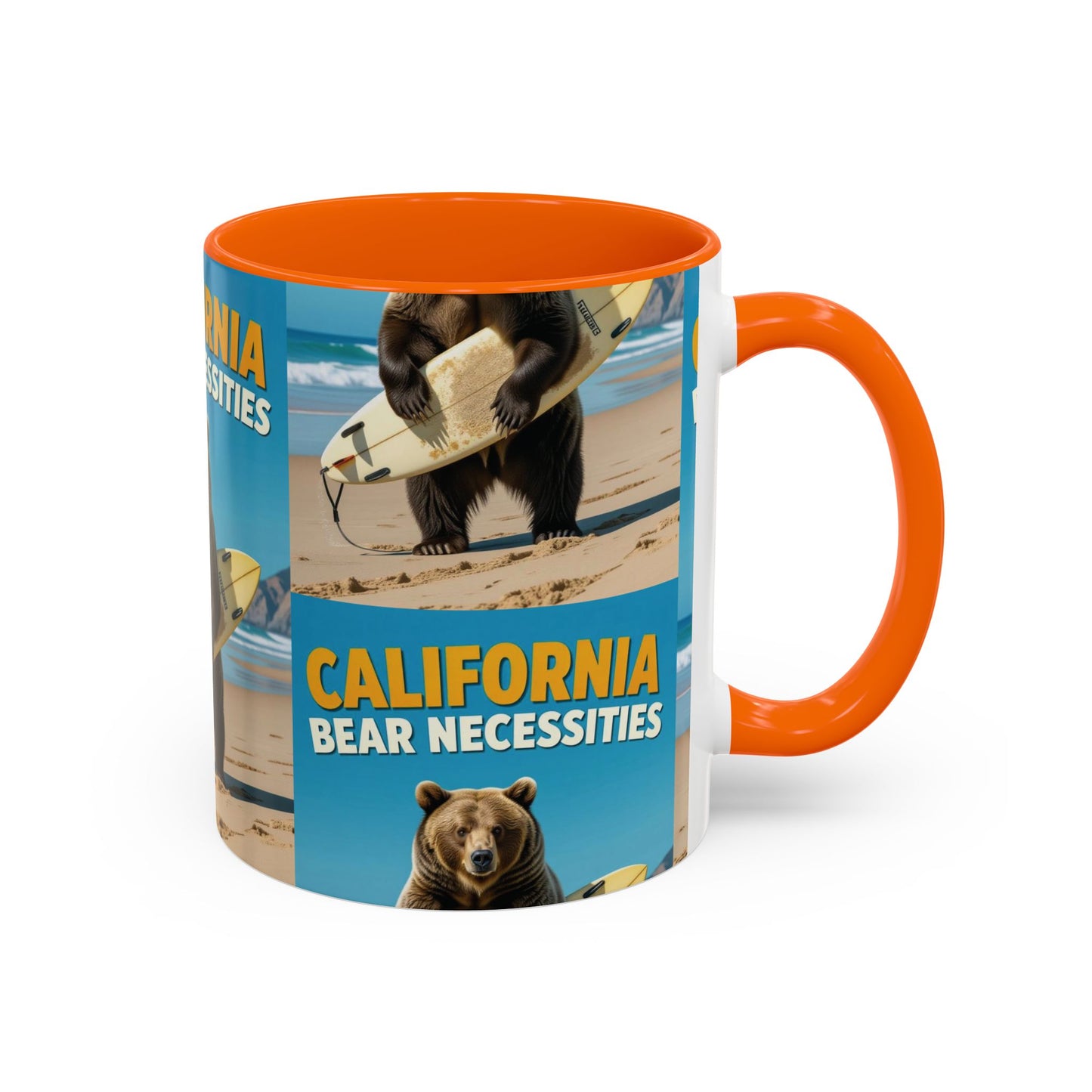 California Bear Necessities Mug Wild mornings. Chill vibes. One legendary mug.