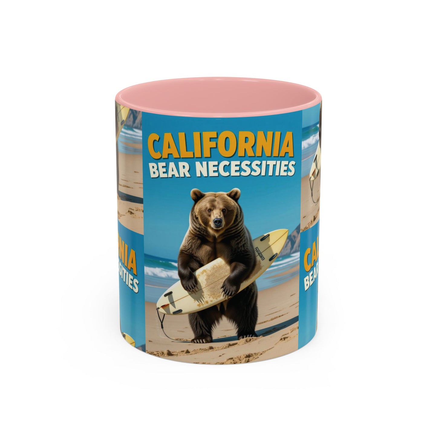 California Bear Necessities Mug Wild mornings. Chill vibes. One legendary mug.