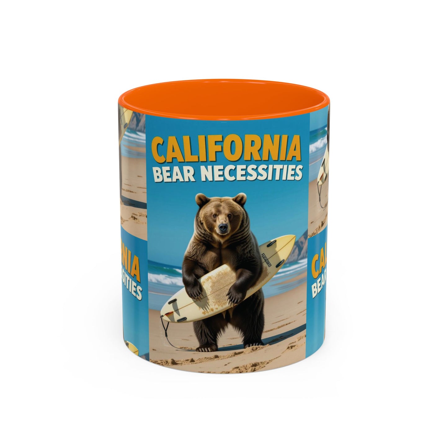 California Bear Necessities Mug Wild mornings. Chill vibes. One legendary mug.