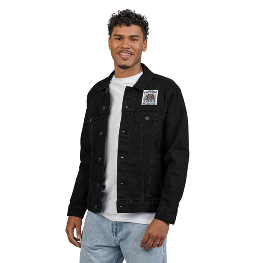 Embroidered Unisex Denim Jacket, Stylish Outerwear for All Occasions, Casual Fashion, Gift for Him or Her, Trendy Layering Piece