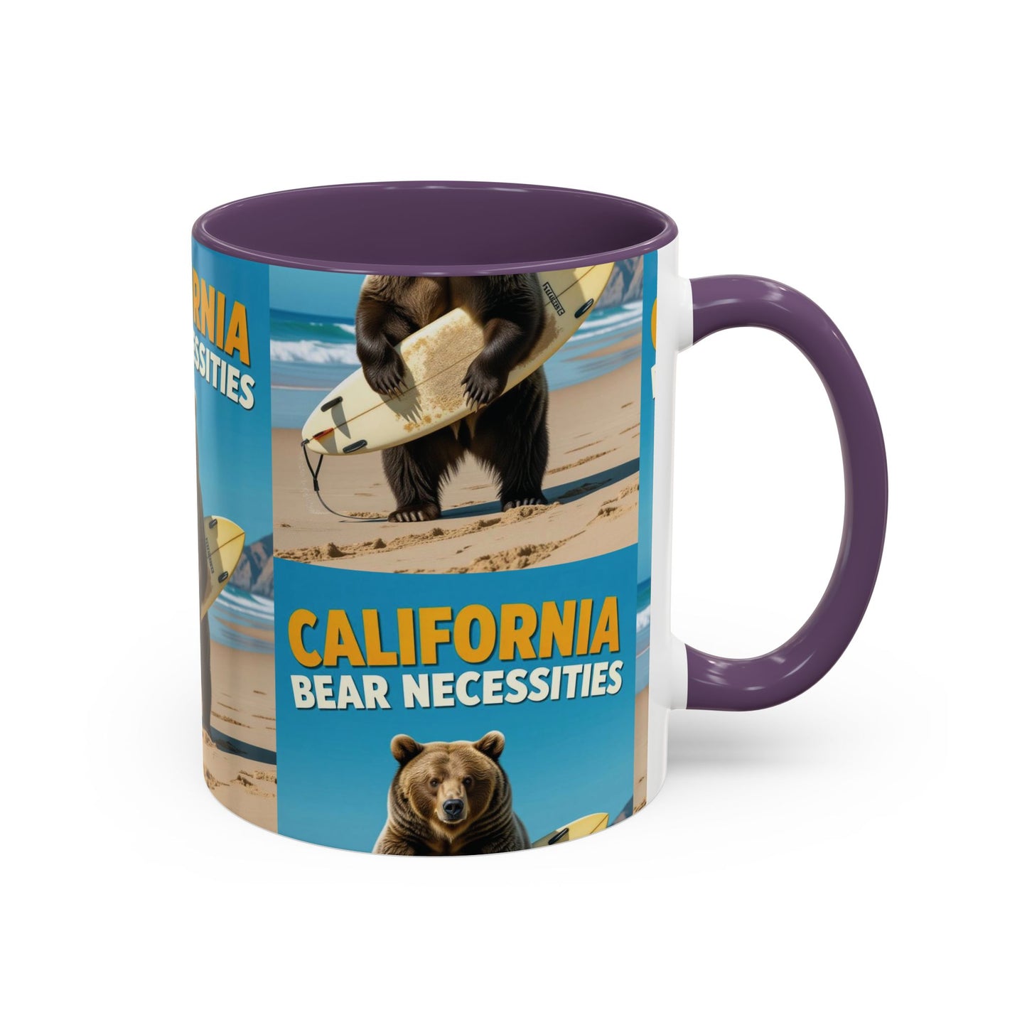 California Bear Necessities Mug Wild mornings. Chill vibes. One legendary mug.