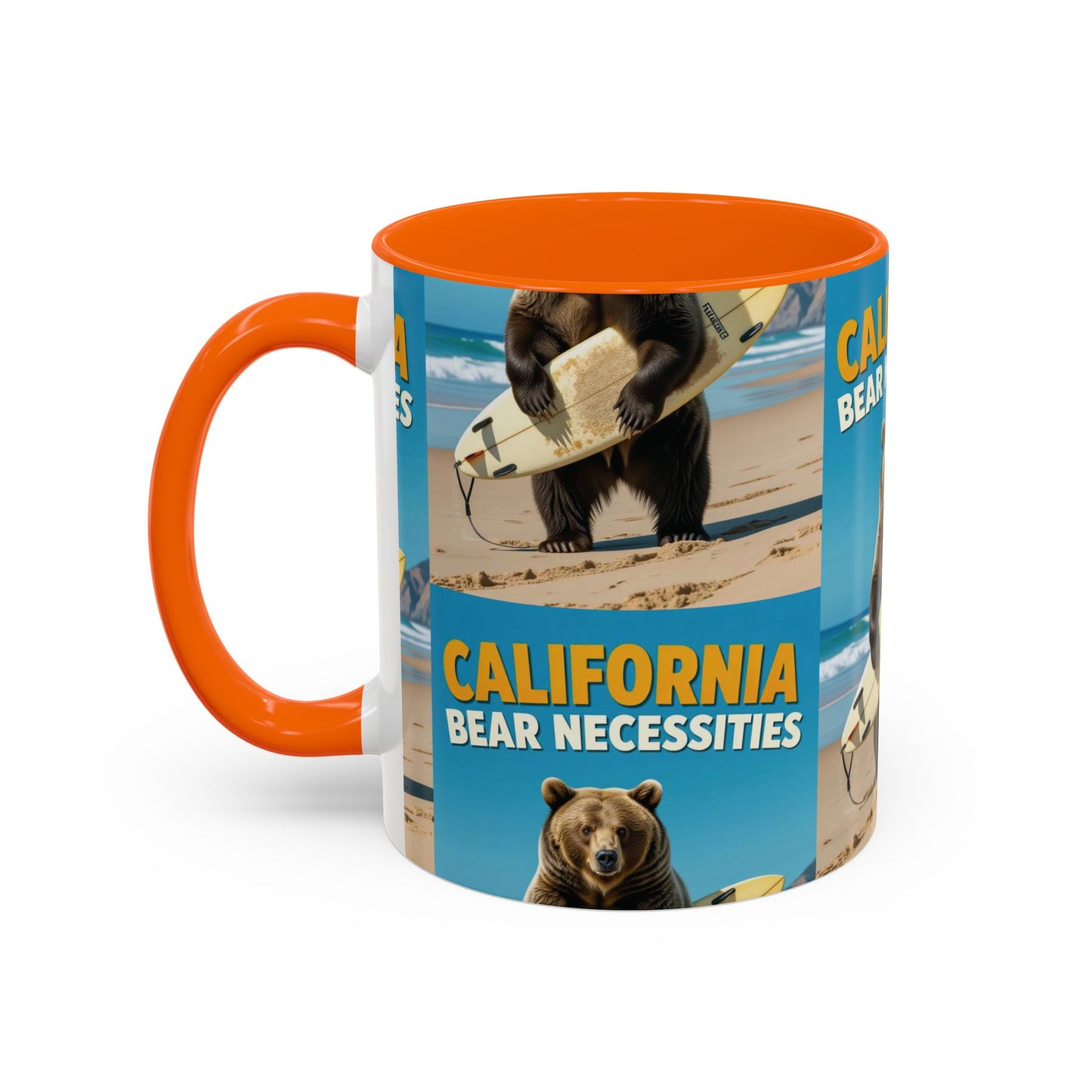 California Bear Necessities Mug Wild mornings. Chill vibes. One legendary mug.