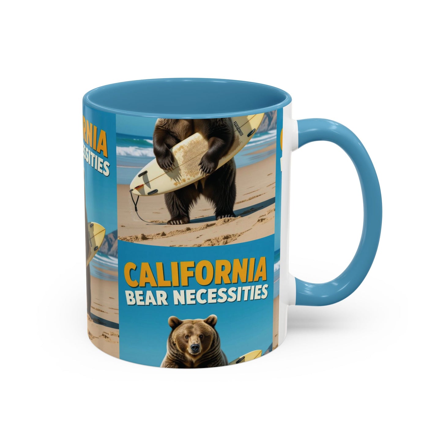 California Bear Necessities Mug Wild mornings. Chill vibes. One legendary mug.