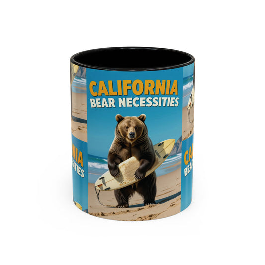 California Bear Necessities Mug Wild mornings. Chill vibes. One legendary mug.