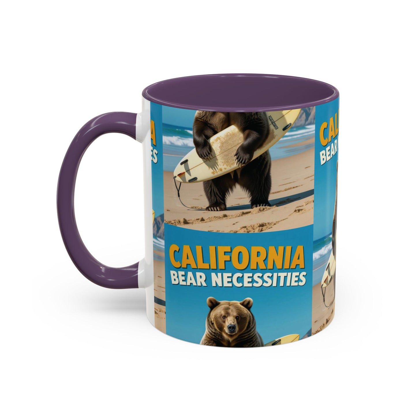 California Bear Necessities Mug Wild mornings. Chill vibes. One legendary mug.