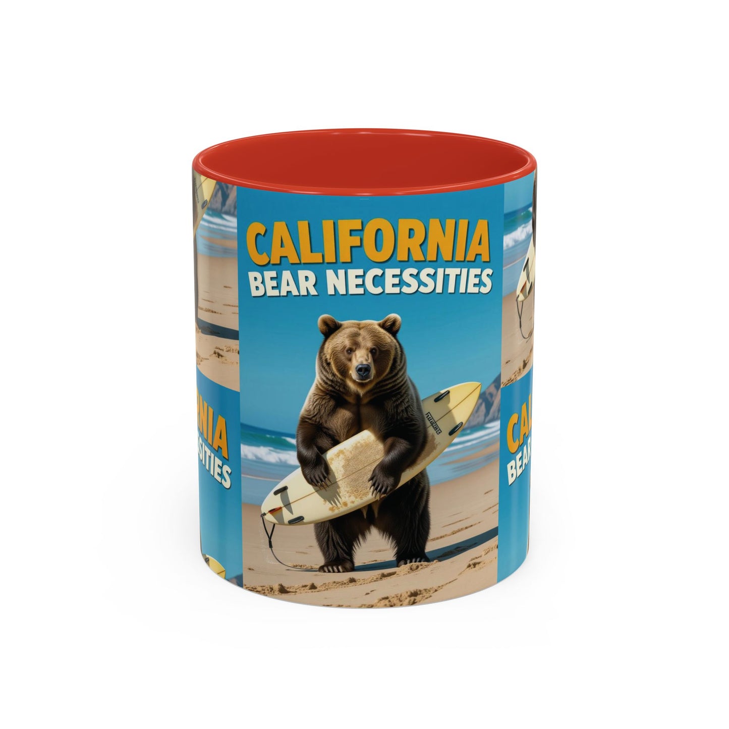 California Bear Necessities Mug Wild mornings. Chill vibes. One legendary mug.