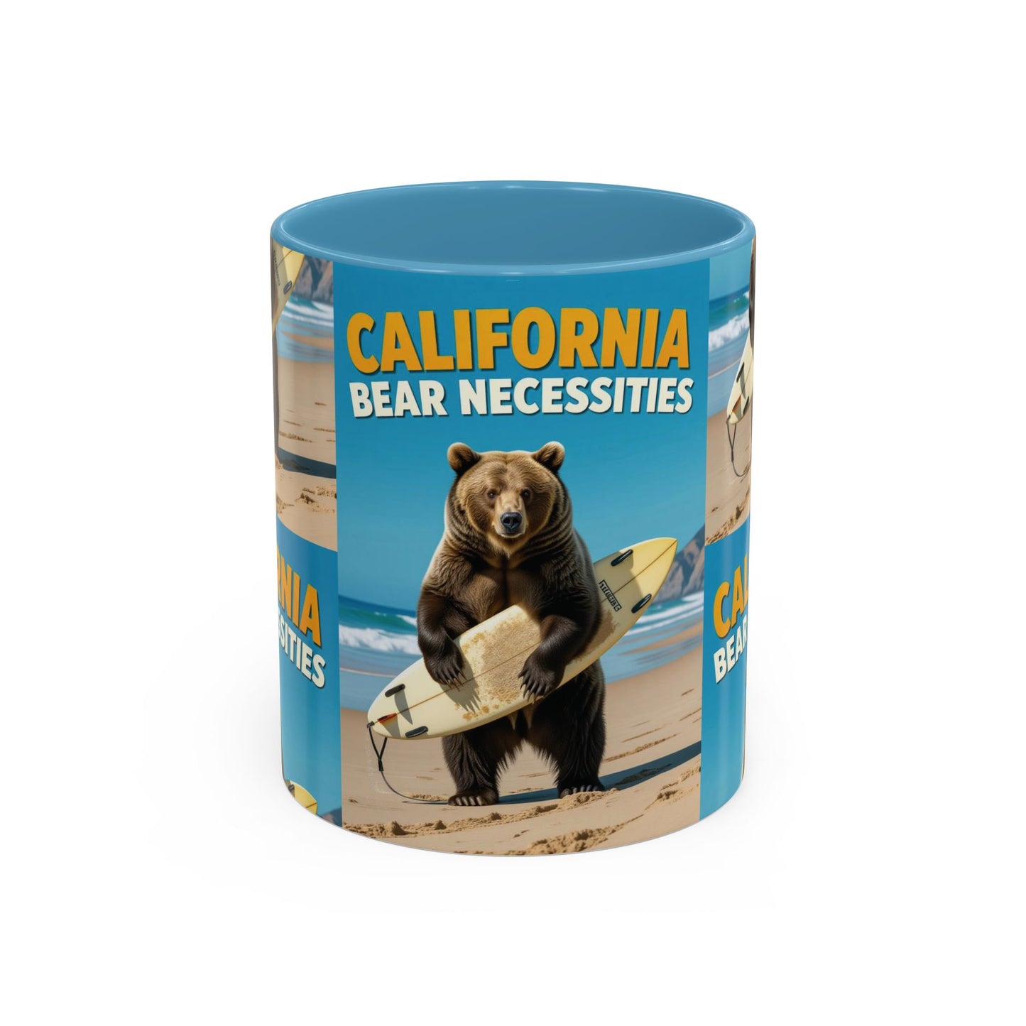 California Bear Necessities Mug Wild mornings. Chill vibes. One legendary mug.